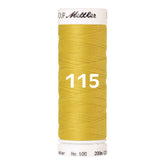 Amann Mettler Seralon naaigaren | 200m | 115 Citroenschil Naaigaren SERALON - 200M - 0115 4008001110908